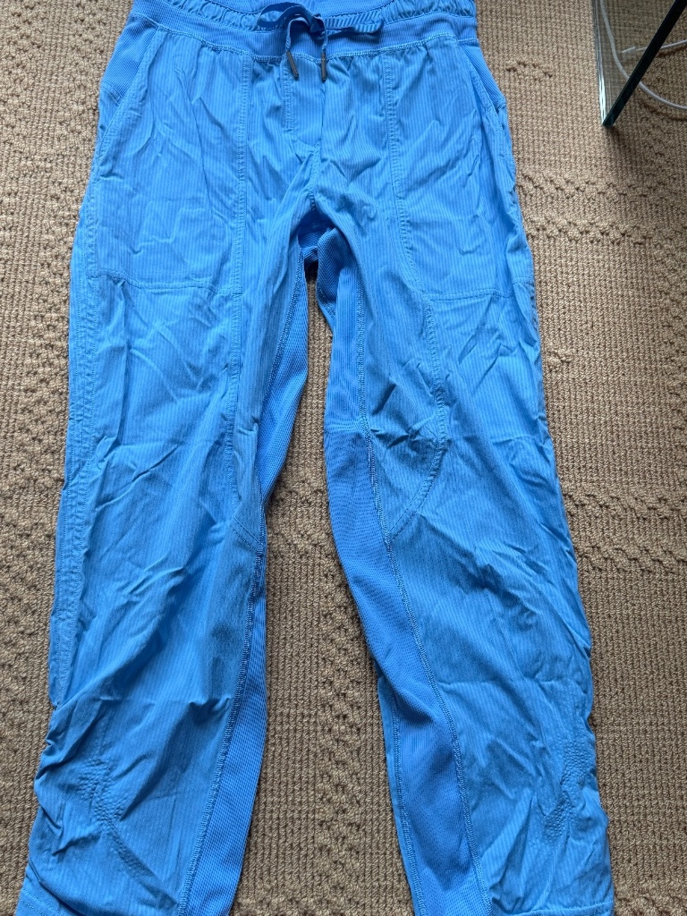 Lululemon Dance Studio Mid Rise Cropped Pant Blue Size 4